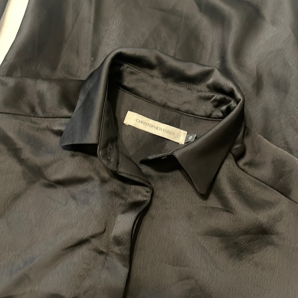 Christopher Esber Black Midi Dress
